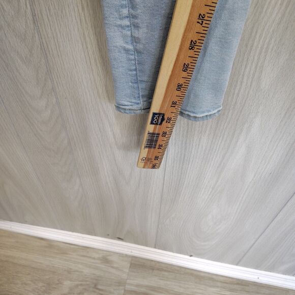 And Denim Button Fly Tapered Leg Skinny Leg Jeans Size 32 - Picture 9 of 10